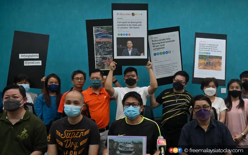 Where’s report on Batang Kali landslide, ask victims’ kin