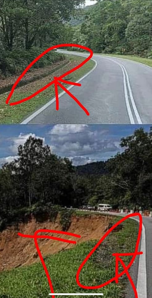 Facebook Article, comments by Geologist Mr Ng Chak Ngoon
